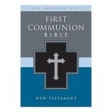 First Communion Bible Nab New Testament New Amercian Bible Black New Testament