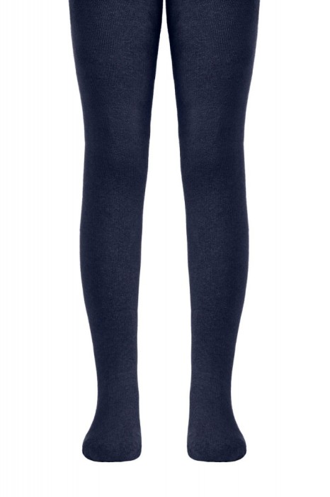 Ciorapi subțiri copii din bumbac clasici fără model, Conte Kids Tip-Top 000 - Jeans &icirc;nchis, 150-152 (22)