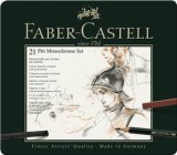 Set Pitt Monochrome 21 Buc Faber-Castell, Faber Castell