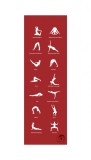 Saltea Yogamat, Rosu, 180 x 60 x 05 cm