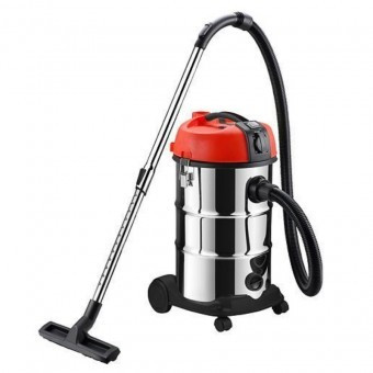 Aspirator industrial Strend Pro K-612D, 30 litri, 1300 W, filtru HEPA, priza incorporata, cuva inox foto