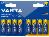 Baterii R6 AA Alkaline Longlife Power Varta 8buc/blister