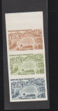 Franta 1961, Mi 1347, strip 3 eroare culori diferite mnh