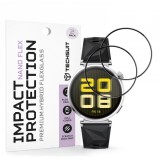 Folie Protectie Techsuit Nano Flex pentru Huawei Watch GT 5 41mm, Set 2 bucati, Plastic, Neagra