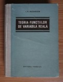 Teoria functiilor de variabila reala I.P. Natanson