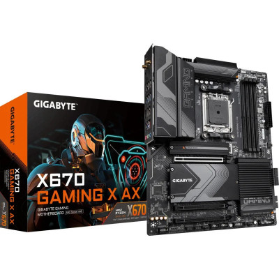 Placa de baza GIGABYTE X670 GAMING X AX foto