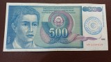 Bosnia Hertegovina-(Iugoslavia) -500 dinari 1990-stampila