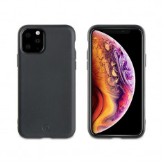 Husa Biodegradabila Muvit pentru Apple iPhone 11 Pro Max, Bambootek ECO, Neagra(Storm) MCBKC0008