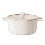 Oala B31620WE1000, cu capac, aluminiu, 2.75 l, 20 cm