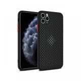 Husa iPhone 12 / 12 Pro Lemontti Bubble Negru