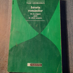 Istoria romanilor de la origini pana in zilele noastre Vlad Georgescu