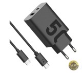 Incarcator Retea Cu Cablu USB-C Motorola 50W 1 x USB-C Negru