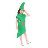 Costum leguma Ardei Verde KidMania&reg;, verde, pentru copii, marime universala 3 ani + Universal
