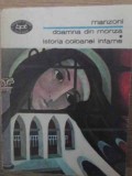Doamna din Monza - Alessandro Manzoni, Editura Minerva 1977, Roman Beletristica Istoric