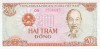 Bancnota Vietnam 200 Dong 1987, P-100a, UNC, Necirculata, Colectie Asia
