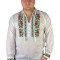 Bluza tip ie barbati RB2 alb/verde olive , marimea XL