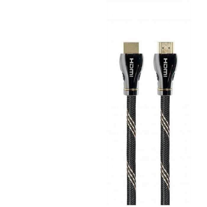 Cablu video Gembird CCBP-HDMI8K-3M, 3m, HDMI 2.1, conectori auriti, rezolutie maxima 8K (7680 x 4320) la 60 Hz, Negru