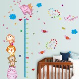 Sticker decorativ, Masuratoare cu animalute, 176 cm, 86STK