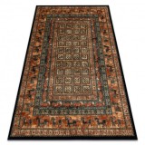 Covor de l&acirc;nă KASHQAI 4301 500 oriental, cadru bej / verde, 240x340 cm