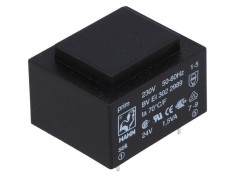 Transformator &Icirc;ncapsulat 1,5VA 230V-24V PCB