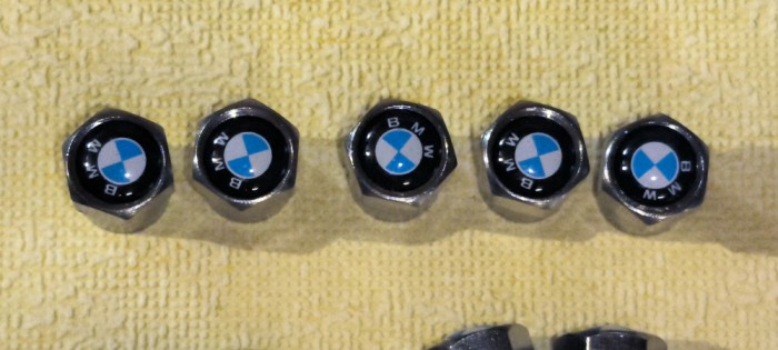 Set 50 capacele pentru ventil auto din aluminiu, BMW