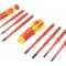 Kit Șurubelnițe Izolate 1kVAC 9 Bucăți Etui