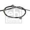 FEBI BILSTEIN 100841 Senzor, temperatura gaze evacuare