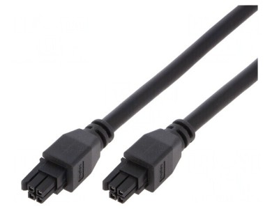 Cablu Micro-Fit 3.0 mamă 4Pini 1m 5A PVC 20AWG foto