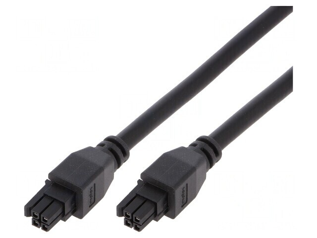 Cablu Micro-Fit 3.0 mamă 4Pini 1m 5A PVC 20AWG