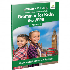 Grammar for kids: the Verb / English is fun foto