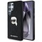 Husa pentru Samsung Galaxy S25 Ultra S938, Karl Lagerfeld, Monogram Karl&#039;s Head, Neagra