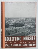 BOLLETINO MENSILE DEL GRUPPO ARMATORIALE ITALIA - COSULICH - LLOYD TRIESTINO , No. 11 , NOVEMBRE 1933 , XII