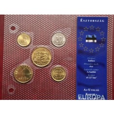 Estonia 1992-2003 - set monede necirculate