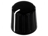 Buton rotativ conic cu indicator ABS &Oslash;6mm &Oslash;18,5x17,1mm