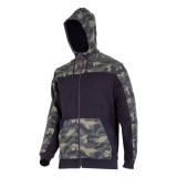 Jacheta hanorac cu gluga si fermoar / camuflaj - 2xl