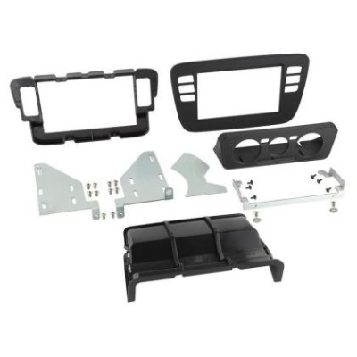 Connects2 kit rama 2DIN Volkswagen UP! 2012-2017 finisat &amp;icirc;n negru CT23VW21 v2 CarStore Technology foto