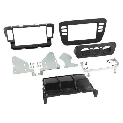 Connects2 kit rama 2DIN Volkswagen UP! 2012-2017 finisat &icirc;n negru CT23VW21 v2 CarStore Technology