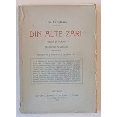 DIN ALTE ZARI de I. GR. PERIETEANU , 1916