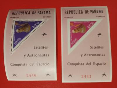 PANAMA, SPACE - COLIȚE PERF./IMPERF. MNH foto