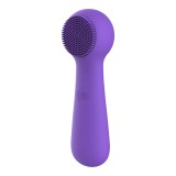 Aparat de masaj facial cu vibratii FaceClean mov