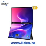Monitor Portabil Zeuslap 18 inch 120Hz Full HD 1920x1080 TFT USB-C