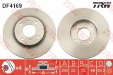 Disc frana NISSAN PRIMERA Break (WP11) (1996 - 2002) TRW DF4169