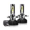 Set 2 Mini Becuri LED H4 X4 12V 50W 12000lm Mono LED +300%