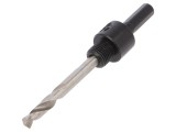 Adaptor pentru fierăstrău pentru găuri &Oslash; 8mm, 6,3mm, 1/4"
