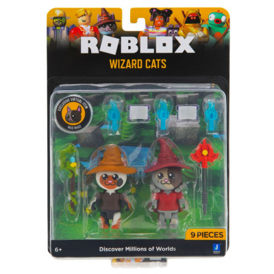 ROBLOX Celebrity Pachet cu 2 figurine (Mage Cat: Mayhem) S8 foto