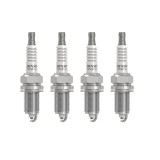 Set 4 Bujii Scanteie Nichel DENSO - Filet M14x1.25, Cheie 16mm (Revizie Motoare 4 Cilindri Nissan)