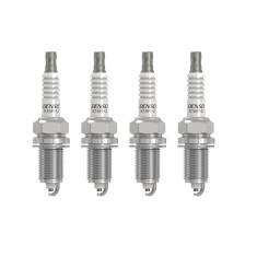 Set 4 Bujii Scanteie Nichel DENSO - Filet M14x1.25, Cheie 16mm (Revizie Motoare 4 Cilindri Nissan)