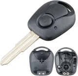Carcasa Cheie Auto Techstar, compatibila cu Ssangyong Actyon, Kyron, Rexton, SUV &ndash; cu lama SSY3 si surub, 1 buton