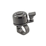 Mini sonerie pentru bicicleta din aluminiu,diametru 34 mm - Negru, Oem