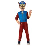Costum Chase cu masca pentru baieti - Patrula Catelusilor 3-4 ani 98-104 cm